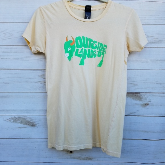 SALE 3/$20 Outside Lands '09 concert tee S - Picture 1 of 5
